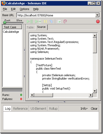 Selenium IDE